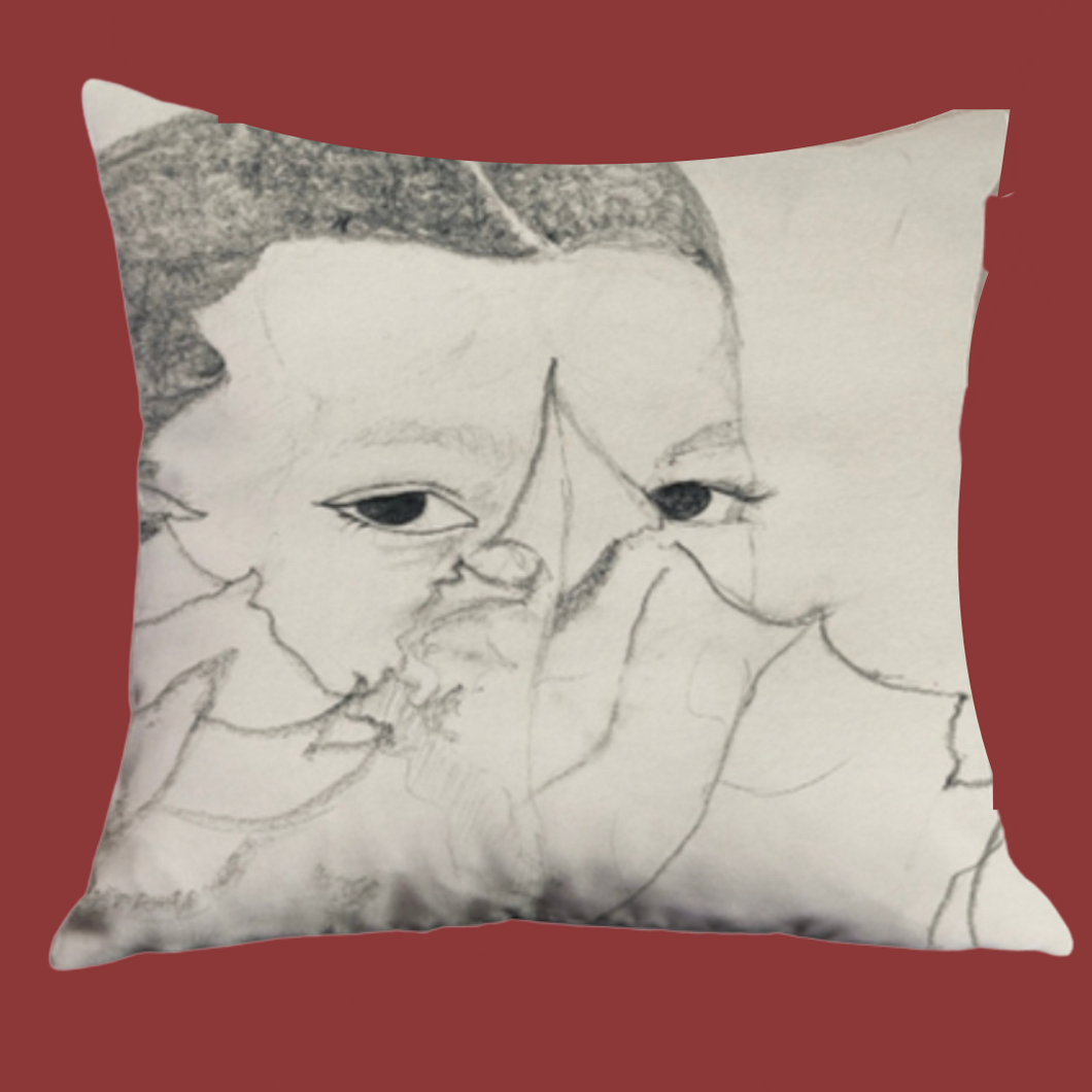 Color Me: Garden of Eden Accent Pillow