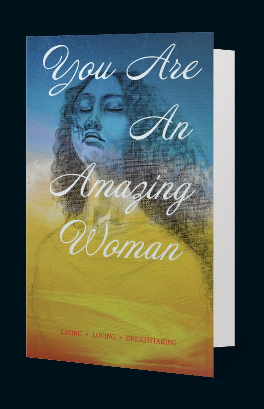 You Are an Amazing Woman Card