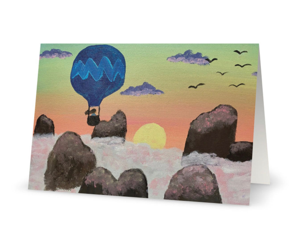 The Elevated Place Greeting Card