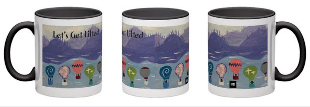 Wrap Around “Let’s Get Lifted” Mug